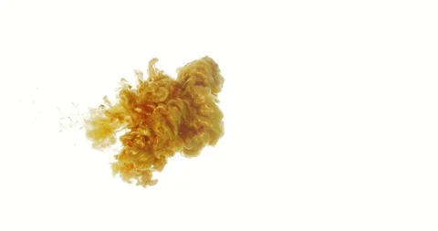 Ink in Water Stock Footage 87378543