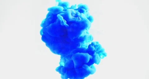 Ink in Water Stock Footage 87379289