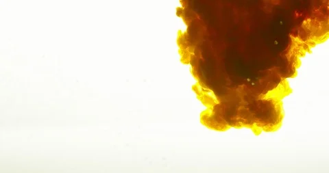 Ink in Water Stock Footage 87380013