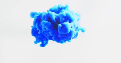 Ink in Water Stock Footage 87380134