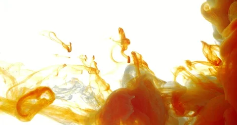 Ink in Water Stock Footage 87381488