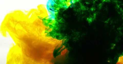 Ink in Water Stock Footage 87381531