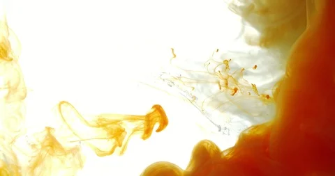 Ink in Water Stock Footage 87382565