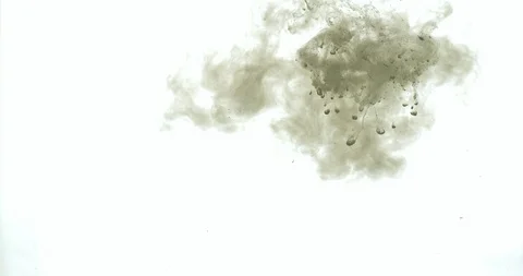 Ink in Water Stock Footage 87382586