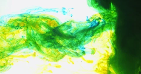 Ink in Water Stock Footage 87387405