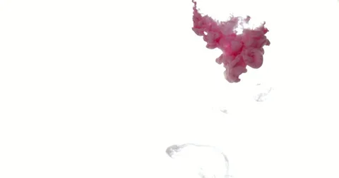 Ink in Water Stock Footage 87389230