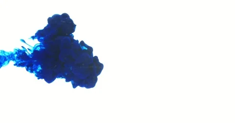 Ink in Water Stock Footage 87389313