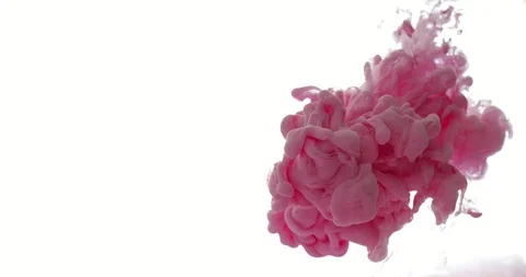 Ink in Water Stock Footage 87389501