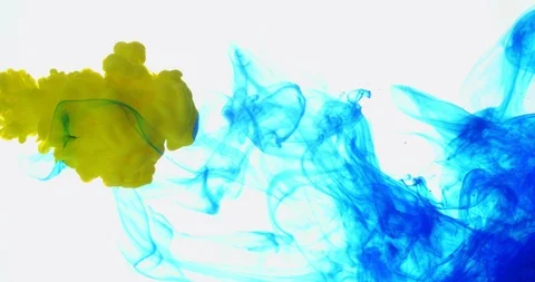 Ink in Water Stock Footage 87390162