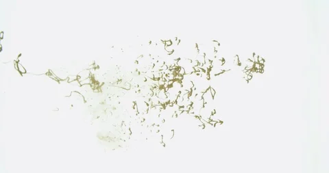 Ink in Water Stock Footage 87393856