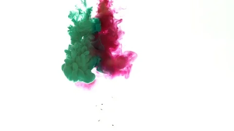 Ink in water Stock Footage 100466620