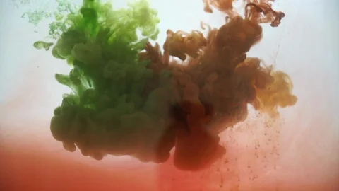 Ink in water Stock Footage 100471783
