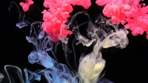 Ink in water Stock Footage 100515493