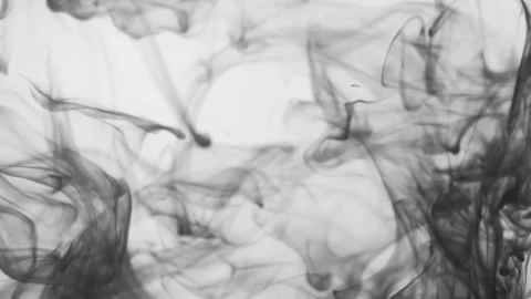 Ink in water Video stock 170254018