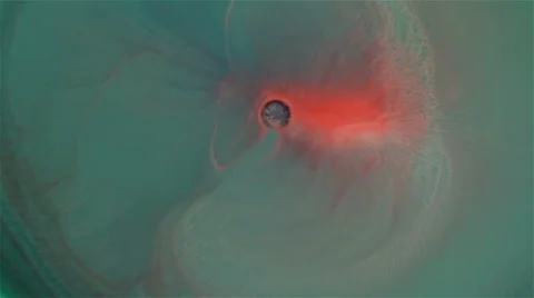 Ink in water. Magical patterns Stock Footage 69040624