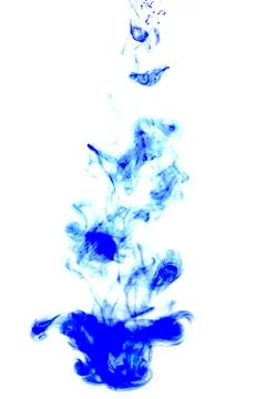 Ink in water Stock Photos