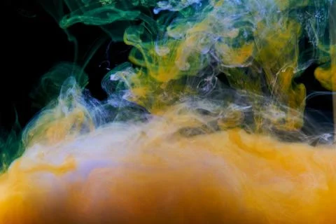 Ink in water Stock Photos