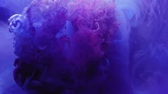 steam motion background purple haze flow, Stock Video