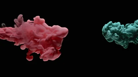 Ink in water. Slow Motion. Slow Motion. Vidéo 65371034