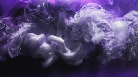 Ink water splash smoke trail logo reveal blue fume Stock Footage 164895995