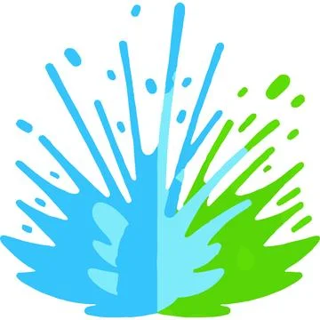 Inkbleed Abstract Liquid Flow Stain Smudge Ilustración de archivo