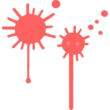 Inkbleed Mark Liquid Imagery Texture Color Illustrazione stock