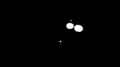 Inkblot on Paper Stock Footage 32092551