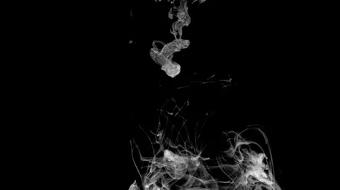 Inkblot in water Stock Footage 32089755