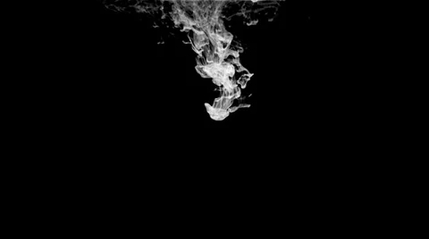 Inkblot in water Stock Footage 32091075