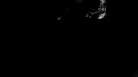 Inkblot in water Stock Footage 32091078