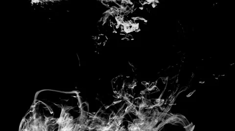 Inkblot in water Stock Footage 32092008