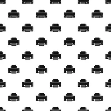 Inkjet printer pattern seamless Stock Illustration