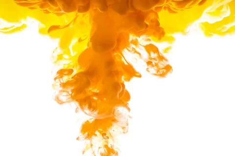 Inks in water Stock Photos