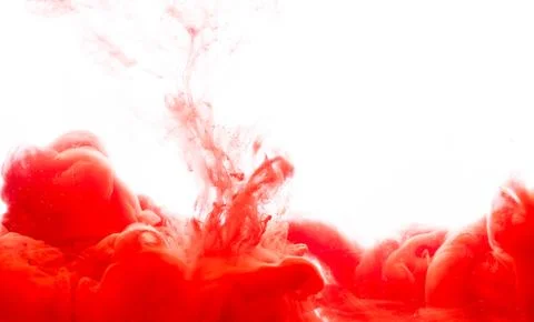 Inks in water Stock Photos