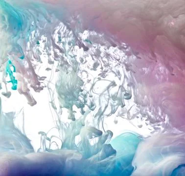 Inks in water 스톡 사진