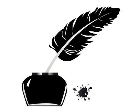 Inkwell pen Illustration
