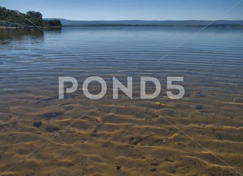 Inland hydroelectirc lake furnas Stock Photos