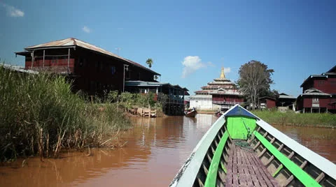 Inle Lake-23 動画素材 22610994