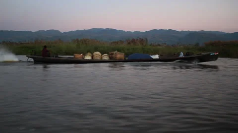 Inle Lake-24 Stock Footage 22572192
