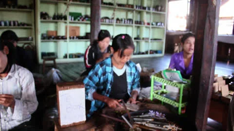 Inle Lake-3 Stock Footage 22613997