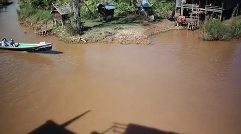 Inle Lake-5 Stock Footage 22613683