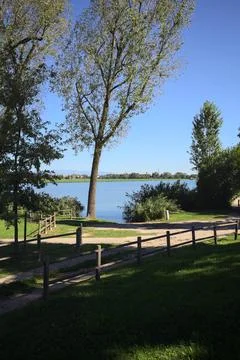 Inlet in a park Stock Photos