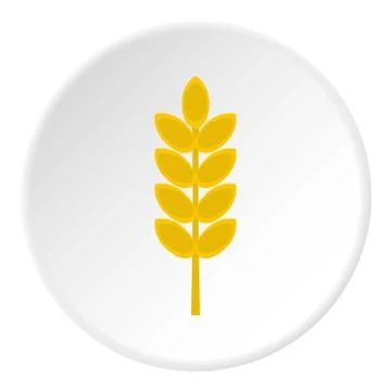 Inlet spike icon circle Stock Illustration