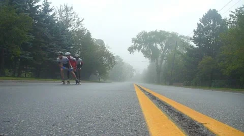 Inline Marathon 1 Stock Footage 10886524