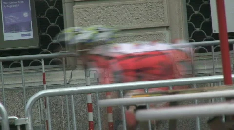 Inline race 6 Stock Footage 809583