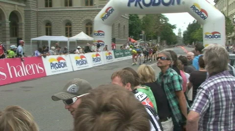 Inline race 8 Stock Footage 809596