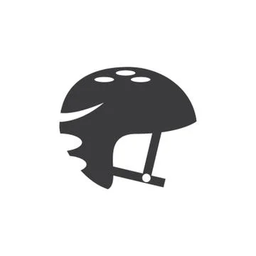 Inline Skate Helmet Stock Illustration