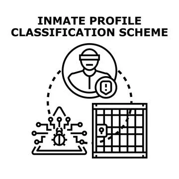 Inmate profile classification scheme creating security risk Stock Illustration