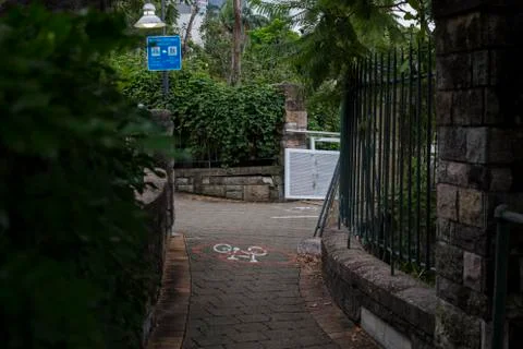 Inner City Pathway  Stock Photos
