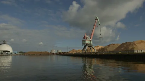 Inner Harbour Berth Stock Footage 36448279